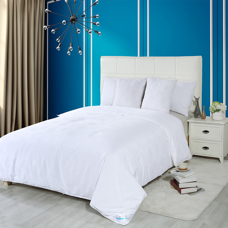 Hela säsongen Silk Comforter/Däcke/quilt, Long Strand Silk Floss fyllning, andningsbar och varm