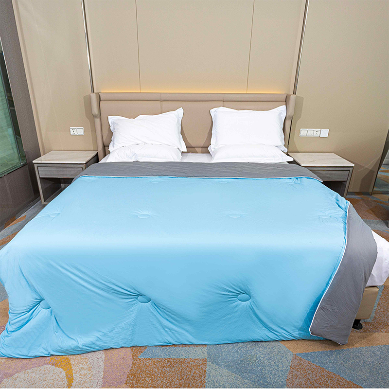 Dubbelsidig kyltäcke för varma sömnare-All-Season Lightweight Soft Breattable Cooling Quilt-täcke